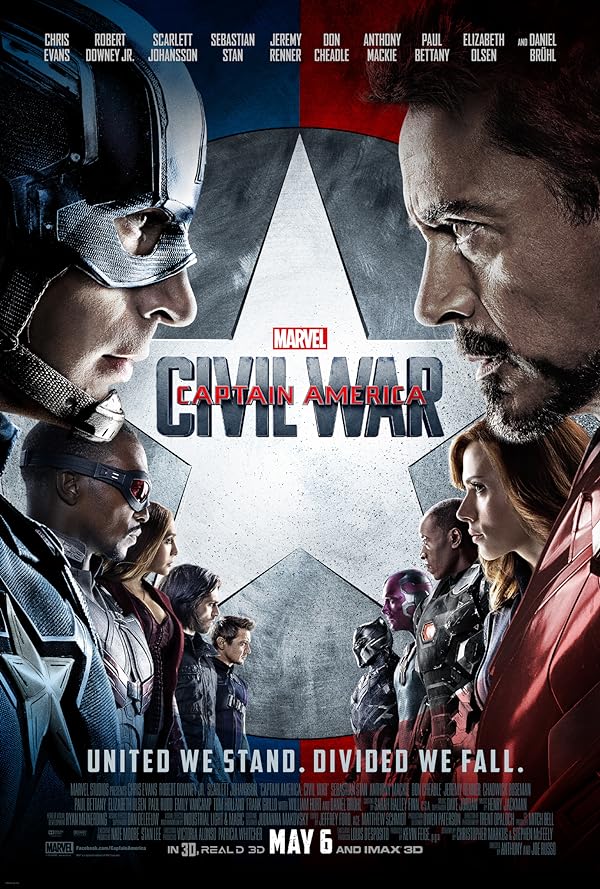 تماشای فیلم کاپیتان آمریکا جنگ داخلی Captain America: Civil War 2016