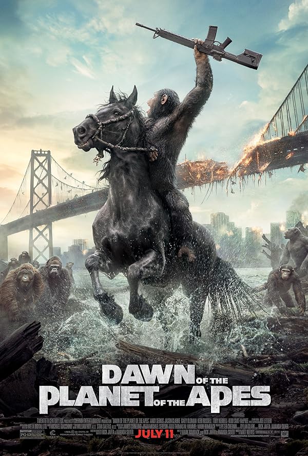 تماشای فیلم طلوع سیاره میمون‌ها Dawn of the Planet of the Apes 2014