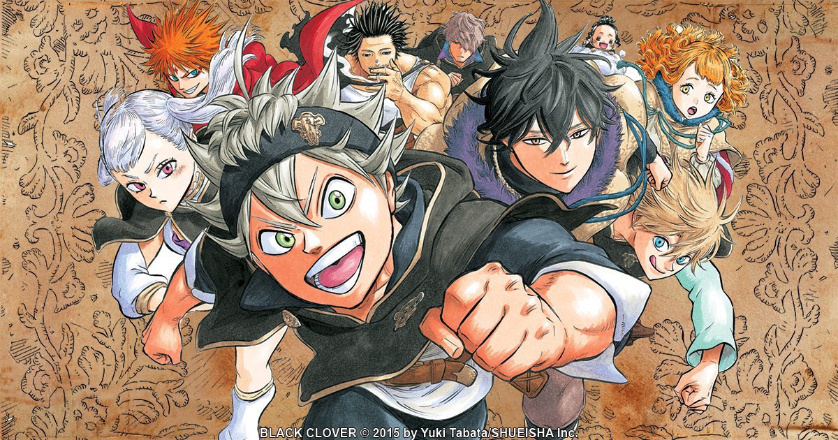 تماشای مانگا Black Clover بصورت pdf فارسی